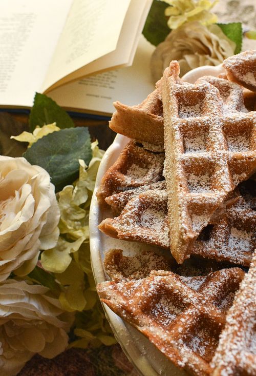 waffles at Mierā in Riga