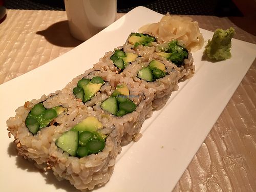 Vegan California Roll at Wynn Hotel - Wazuzu in Las Vegas