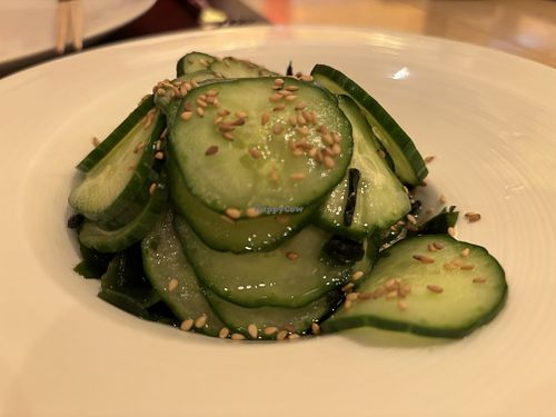 Cucumber salad   at Wynn Hotel - Wazuzu in Las Vegas