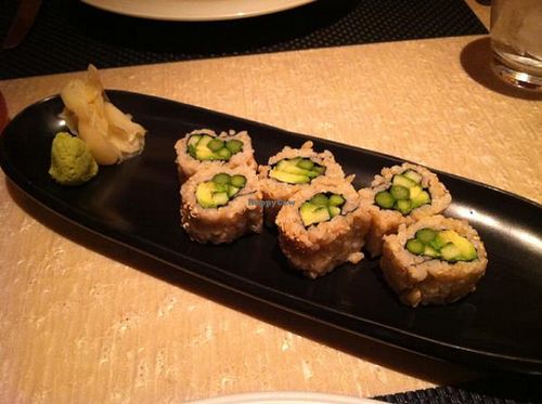 Vegan California roll at Wynn Hotel - Wazuzu in Las Vegas