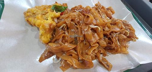 Fried kway teow.  at Jia Jia Vegetarian 佳佳素食 - Sengkang West in Northeast Singapore