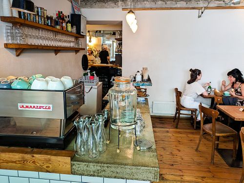 Inside of Cafe Pilz at Cafe Pilz in Berlin