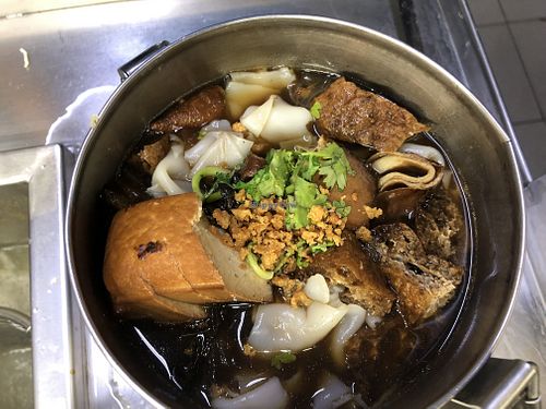 Kway chup  at Xian Long Vegetarian in Northeast Singapore