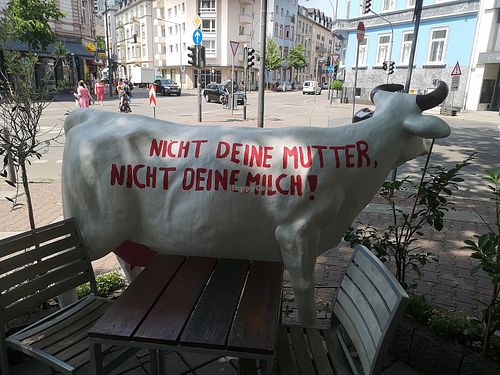 In your face at Dominion Food Revolution in Frankfurt