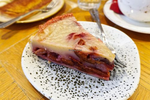 Quetsche Tart at Seed in Luxembourg City