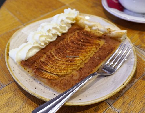 Apple Tart w/Chantilly at Seed in Luxembourg City
