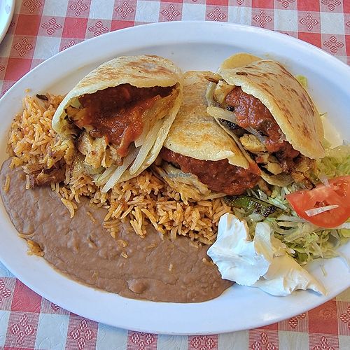 Soy Curl Gorditas at Los Gorditos - SE Division & 12th in Portland