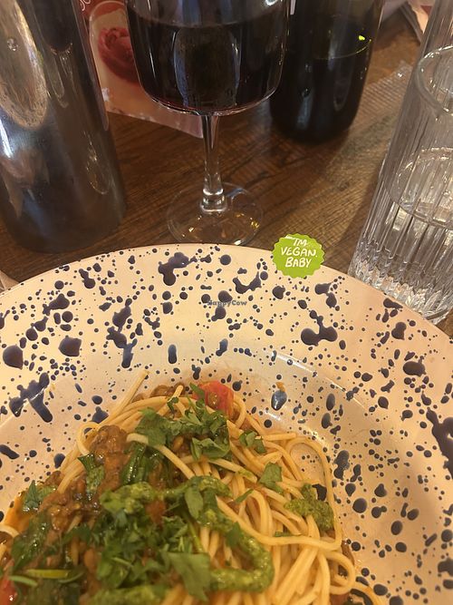 Vegan Lentil Ragú, Red wine *vegan sticker for confirmation*  at Zizzi in Clondalkin