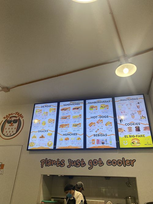 Plants Totally Just Got Cooler w/Full Menu  at fakc-yeah - Cloud kitchen in Mexico City