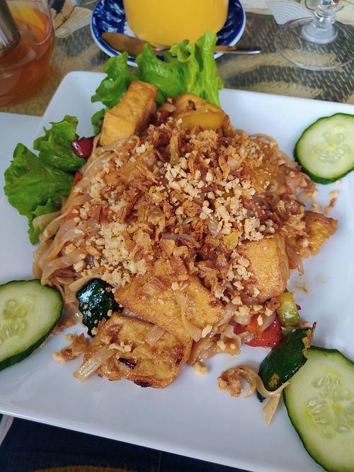 Pad thai at Hanoi in Cap Dagde