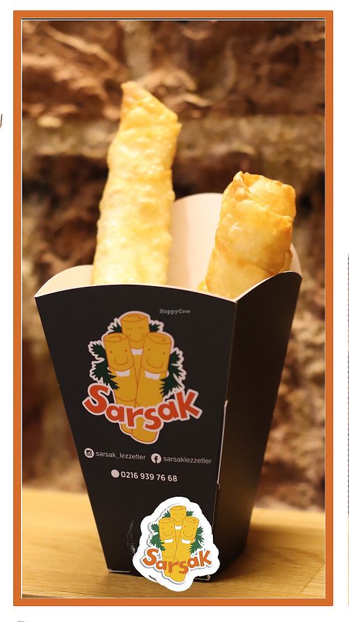 Takeaway style... at Sarsak in Istanbul