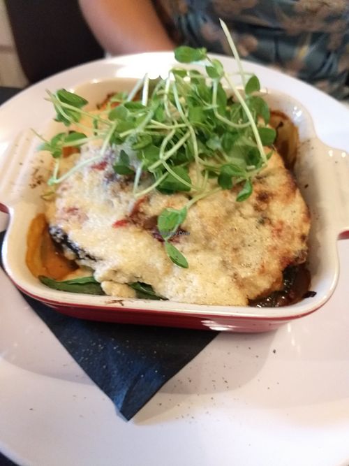 Vegetable "Lasagna" at Tony & Nick's in Kingston