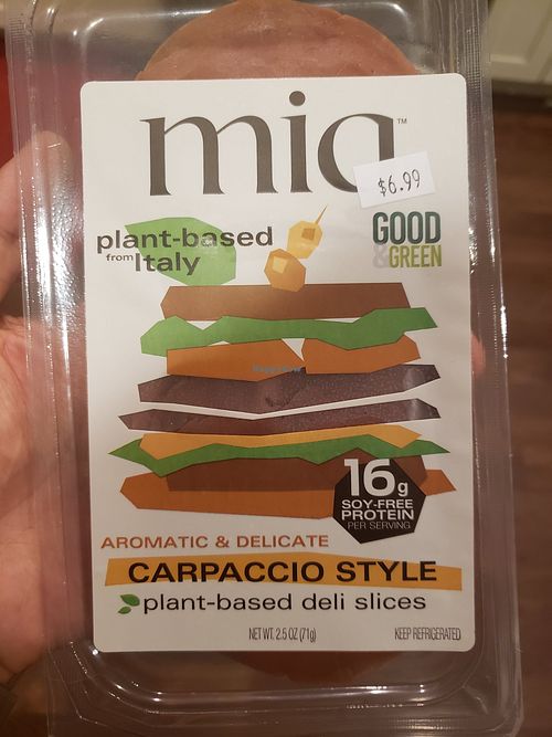 After your meal check out their market for some hard to find grocery items like these amazing deli slices... thin as paper and so delicious!! at Tony & Nick's in Kingston