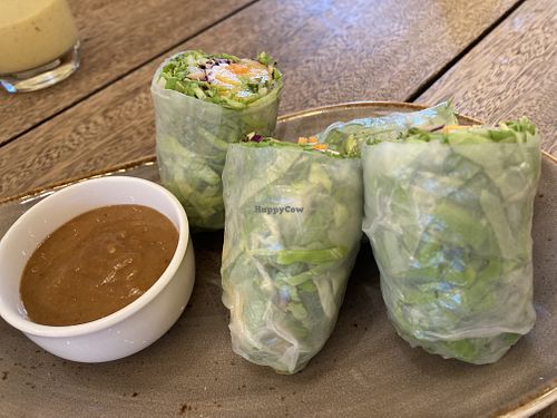 Vietnamese spring rolls  at Sprout in Kuala Lumpur