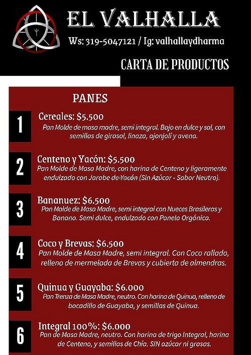 El Valhalla Catalogue / Catálogo de El Valhalla : 1/4 at El Valhalla in Bogota