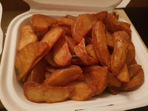 Wedges #Veganuary at Vizza Guys in Gateshead