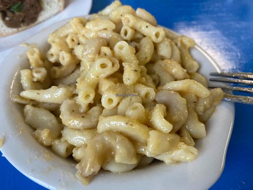 Mac N Cheese at Earth Based Cafe in Martinsburg