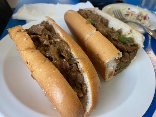 Steak N Cheese at Earth Based Cafe in Martinsburg