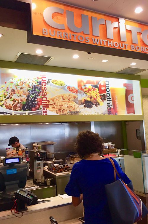 Step right up! at EWR - Curritos - TB in Newark