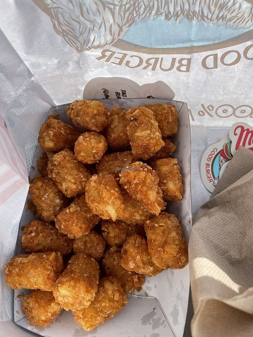 Tanger tots  at Monty's Good Burger - 3rd St in Los Angeles