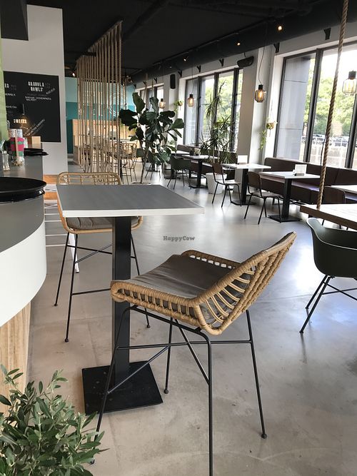 Comfortable seating at Fig in Utrecht