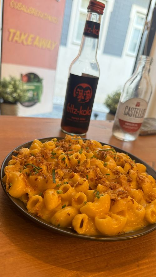 Mac and Cheese  at Plant Base in Lisbon