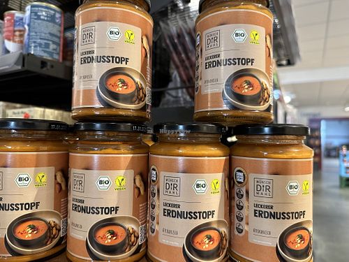 peanut paste  at denn's Biomarkt in Cloppenburg