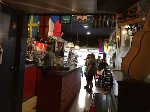 inside  at Cat Bar in Barcelona