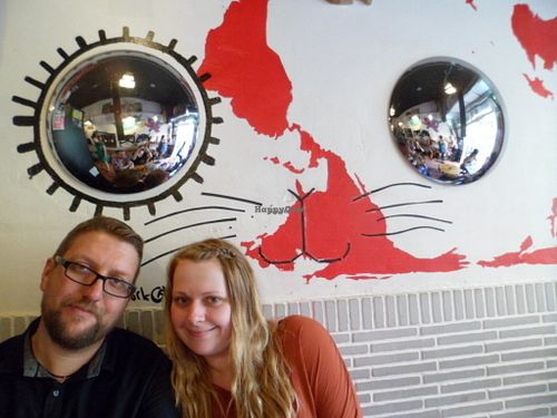 Cute decor at Cat Bar in Barcelona