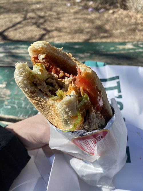 Chik’n BLT at Haven Plant Based Eatery in Toronto