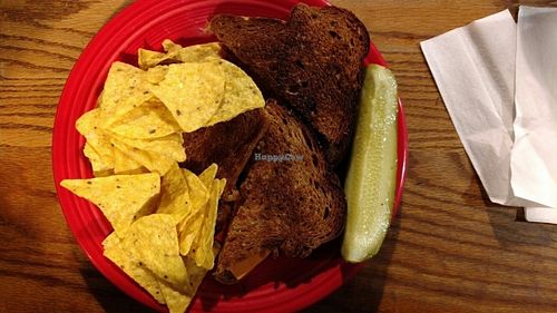 Grilled Cheese (Vegan) at Hard Times Cafe in Minneapolis