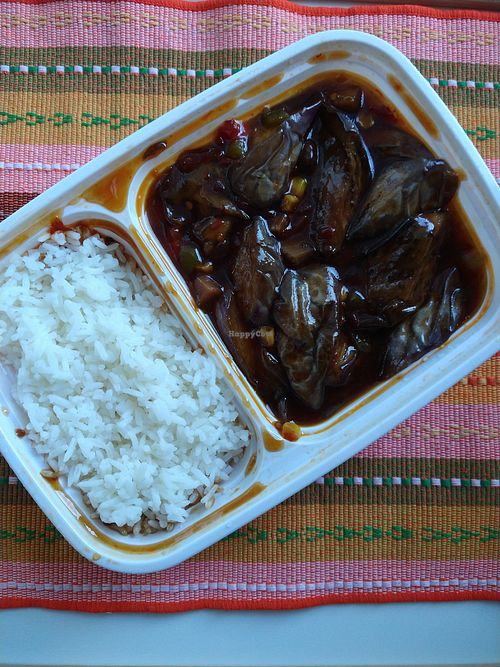 eggplant at Veggie House  in Chicago