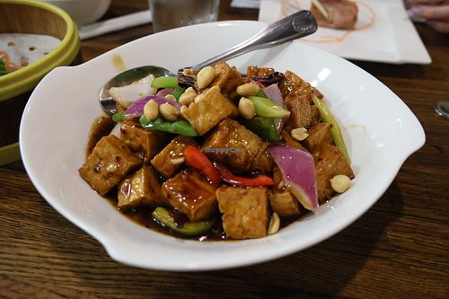 Kong Pao Tofu at Veggie House  in Chicago