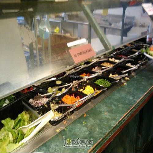 Salad bar at Farmers Market Store & Deli Cafe in Lahaina