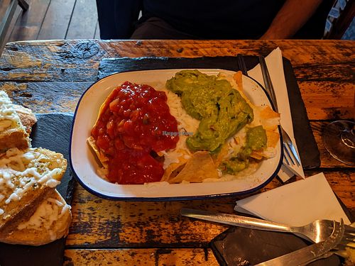 Vegan Nachos at The Crafty Baa in Windermere