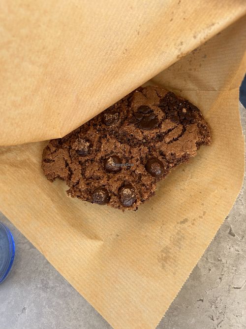 Chocolate cookie   at Fresh Green in San Sebastian