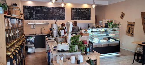 Inside at Kaffee 26 in Berlin