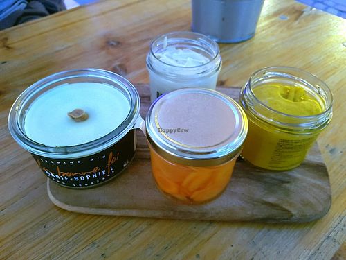 Fake foie-gras and dips at Le Botanique in Toulouse