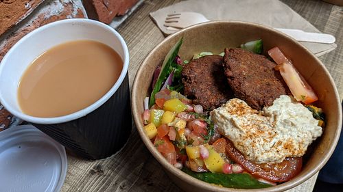 Buddha bowl at Elvins Street Food in Lytham
