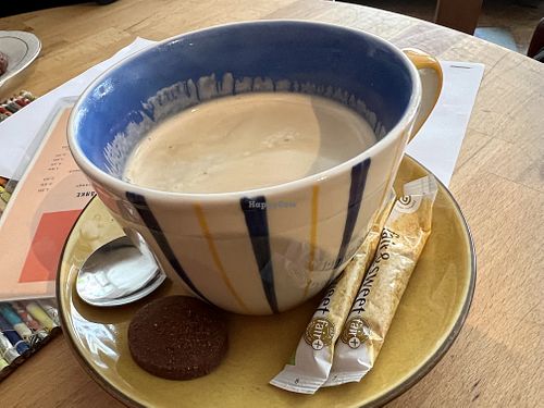 coffee  at Weltladen Cafè in Gottingen