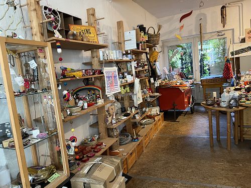 inside  at Weltladen Cafè in Gottingen