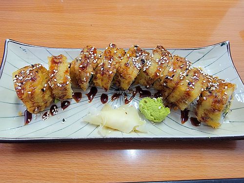 Fried Avocado Roll at Tokyo Teriyaki in Astoria
