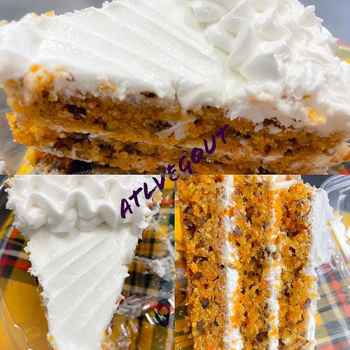 Carrot cake  at Southern Sweets Bakery in Decatur