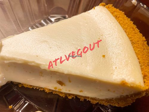 Vegan key lime pie   at Southern Sweets Bakery in Decatur