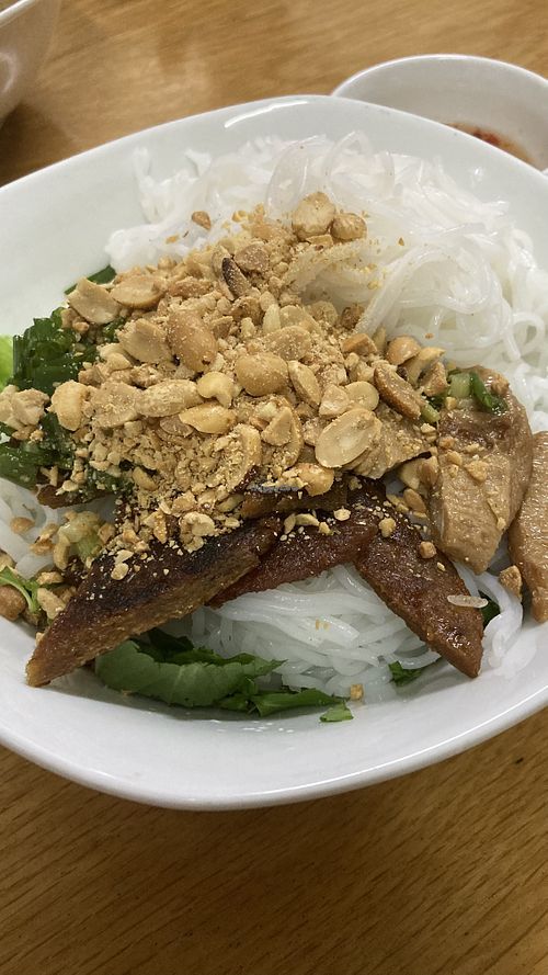 Cooked meat noodles, not the best, but still tasty  at Tue Tin Chay Quan in Ho Chi Minh City