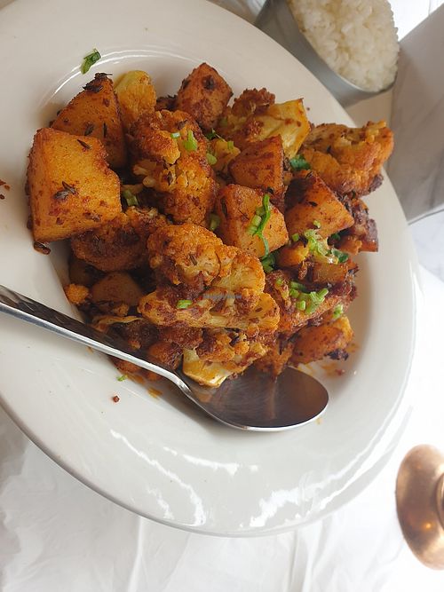 Big portion size decent flavour 6/10 at Raj Indian in Gwangju