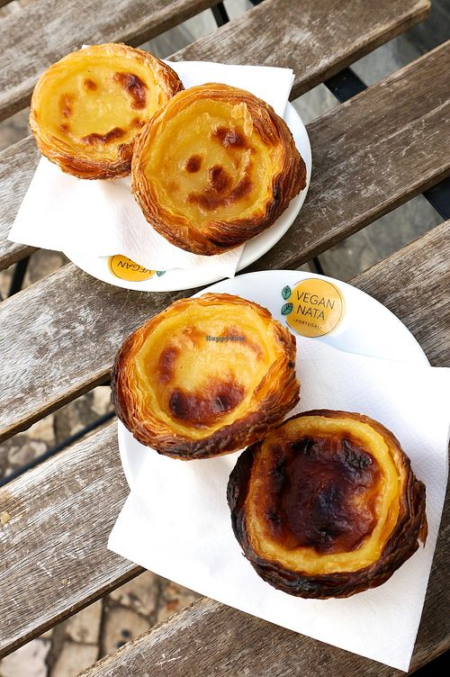 Vegan natas at Vegan Nata - Chiado in Lisbon