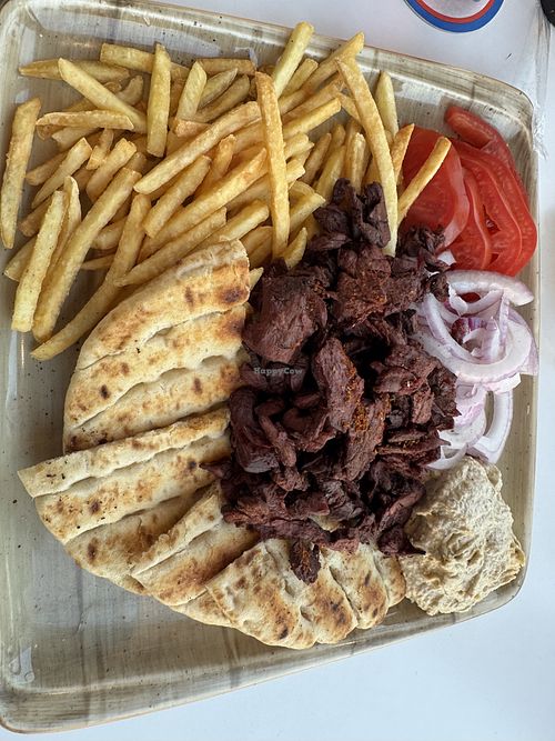 Gyros plate  at Alkionis Sports Bar & Grill in Rhodes