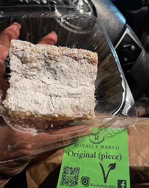 Gooey butter cake   at Royally Baked in St Peters