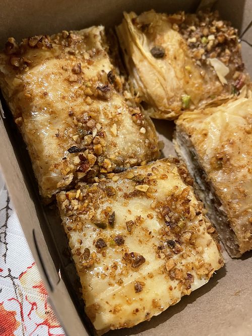 Baklava ! #Veganuary at Royally Baked in St Peters